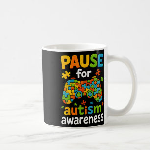 Gamer Autism Awareness Month 2025 Gaming Barn Pojk Kaffemugg