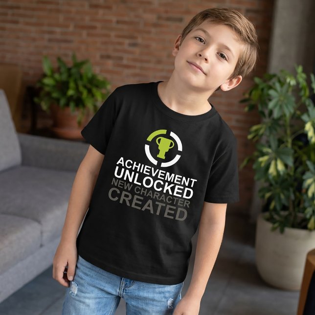 Gamer Baby Annonserings T-Shirt (Skapare uppladdad)