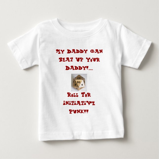 Gamer Baby Tee Shirt (Framsida)