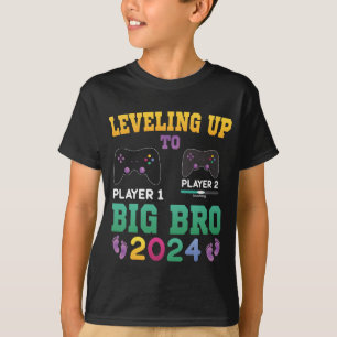 Gamer Big Brother ska bli   Nivå upp till Big Bro T Shirt