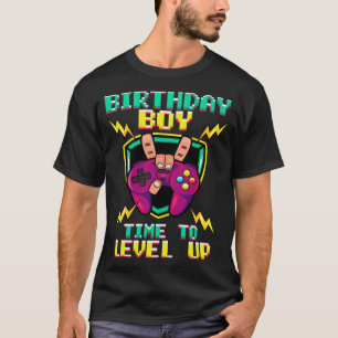 Gamer Birthday Funny Gift Boy T Shirt