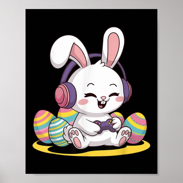 Gamer Bo för spelkontroll för spelkontroll för vid Poster (Framsidan)