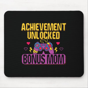 Gamer Bonus Mamma Upplåst TV-spel Styv mamma Gamin Musmatta