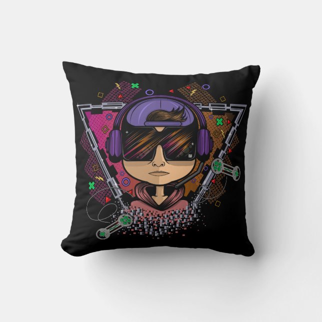 Gamer Boy Kudde (Framsida)