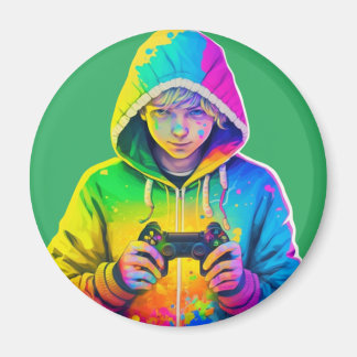 Gamer Boy Magnet