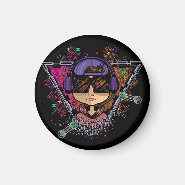 Gamer Boy Magnet (Framsidan)