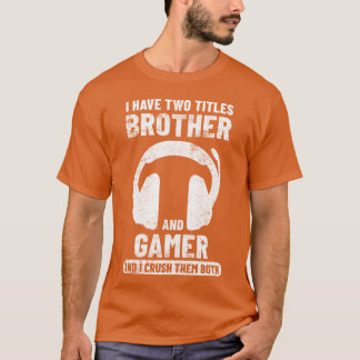 Gamer Brother Spelpresent T Shirt