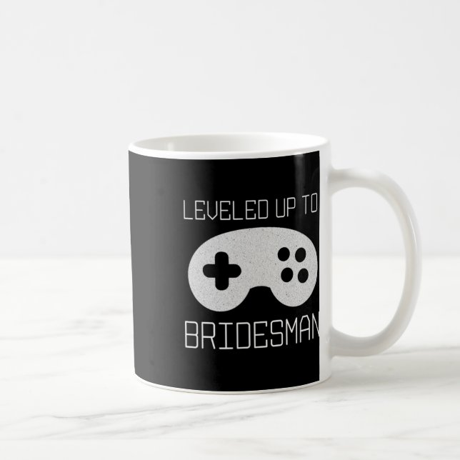 Gamer Brudgumme Upplevde Prestation Meme  Kaffemugg (Höger)