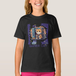 Gamer Cat T Shirt
