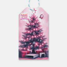 Gamer christmas Gift Tag
