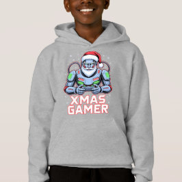 Gamer Christmas Gifts Cyber Santa Robot Xmas Gamer T Shirt