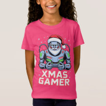 Gamer Christmas Gifts Cyber Santa Robot Xmas Gamer