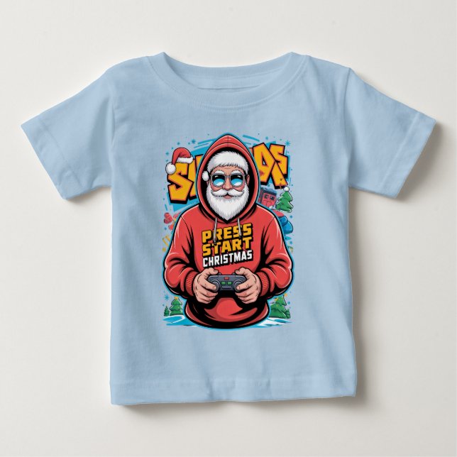 Gamer Christmas Gifts for Console Lovers T Shirt (Framsida)