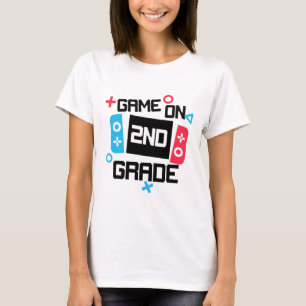 Gamer Ck Till Skola Tröja Pojke Game On Andra 2:a