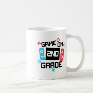 Gamer Ck Till Skola Tröja Pojke Game On Andra 2:a Kaffemugg