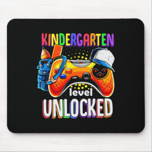 Gamer Ck Till Skolan Gamepad Förskola Nivå Olåst Musmatta