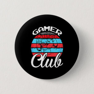 Gamer Club Roliga Gaming Citat Present För Spelare Knapp