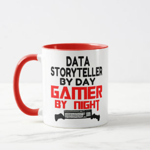 Gamer Data Storyteller Mugg