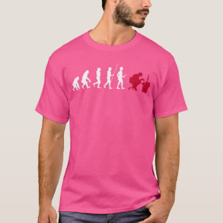 Gamer Evolution Roligt Spelande Videospel roligt T Shirt