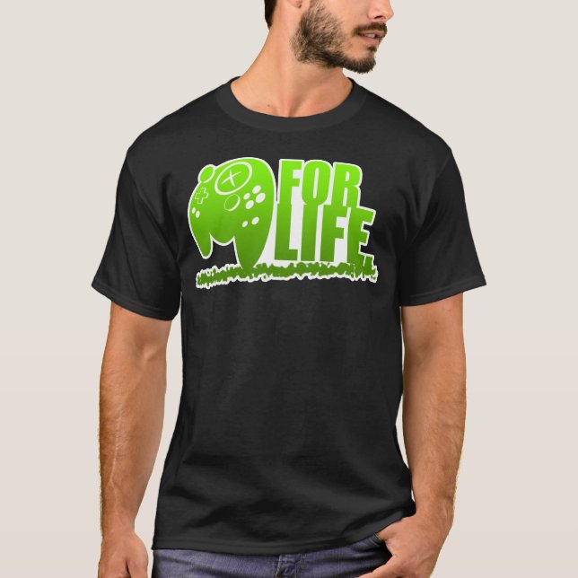 Gamer FÖR LIV T-shirt (Framsida)