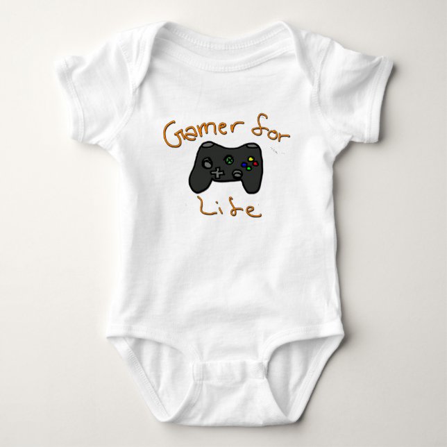 Gamer för liv tee (Framsida)