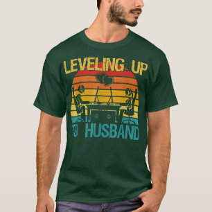 Gamer Förlovning Framtiden för mr och mrs Leveling T Shirt