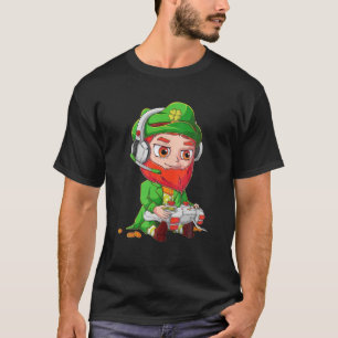 Gamer Funny Leksak Lucky Charms St patricks day Ki T Shirt