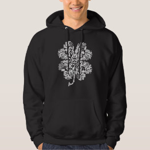 Gamer Game Shamrock St patricks day Irish Manar Bo Hoodie