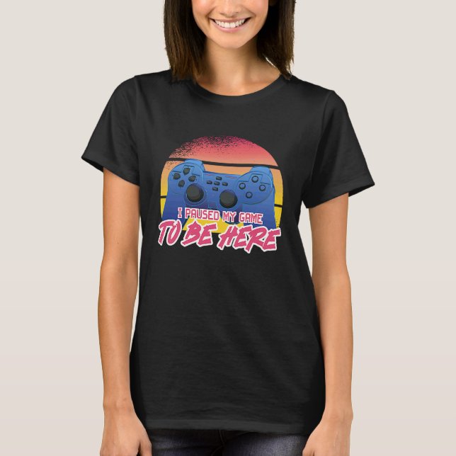 Gamer game & Video Game  slogan T Shirt (Framsida)