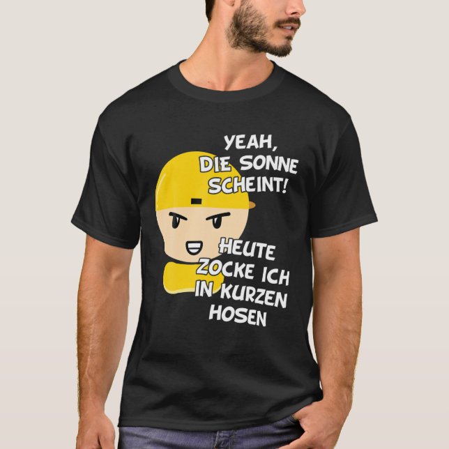 Gamer Gamer Boy Girl Teenager Birthday Roligt Gift T Shirt (Framsida)