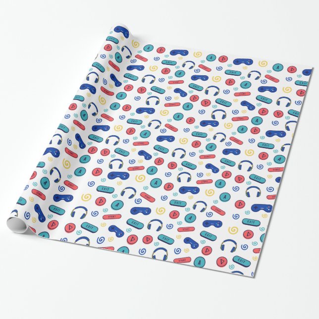 GAMER GAMERS GAMING PRESENTPAPPER (Utrullad)