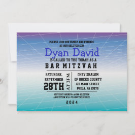 GAMER GAMING DIGITAL Pub Mitzvah-inbjudan Inbjudningar