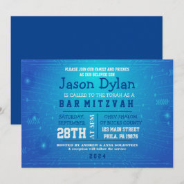 GAMER GAMING DIGITAL Pub Mitzvah-inbjudan Inbjudningar