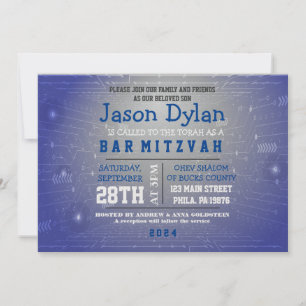 GAMER GAMING DIGITAL Pub Mitzvah-inbjudan Inbjudningar