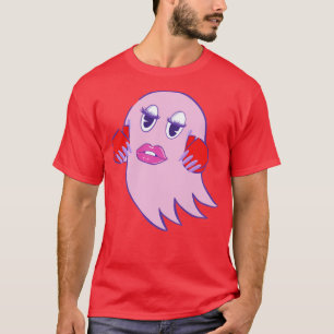 Gamer Ghost Rosa T Shirt