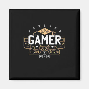 Gamer Gift Forever Gamer Magnet
