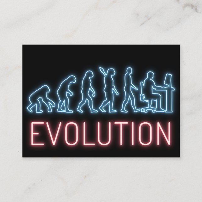 Gamer Gift | Gamer Evolution Visitkort (Framsida)