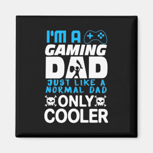 Gamer Gift Jag spelar Pappa Magnet