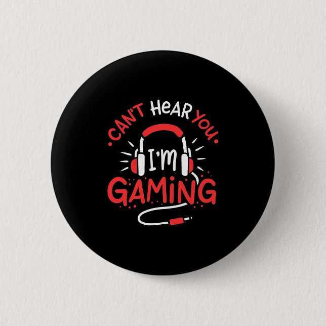 Gamer Gift | Kan inte vara här.. Knapp (Framsida)