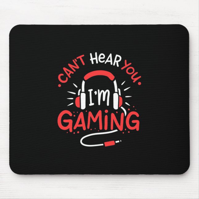 Gamer Gift | Kan inte vara här.. Musmatta (Framsidan)