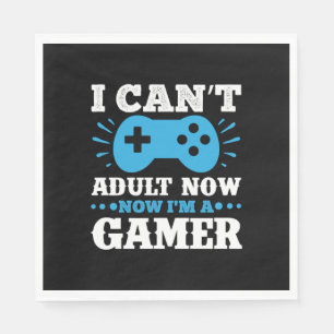 Gamer Gift nu - jag är spelspelare Pappersservett
