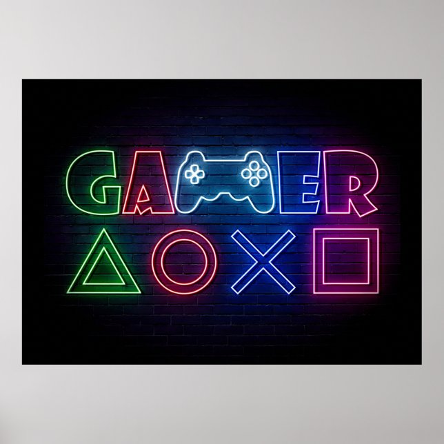Gamer Gift Poster (Framsidan)