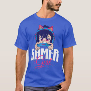 Gamer Girl Anime Manga Player Gaming Girl T Shirt