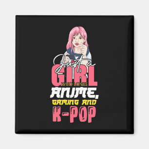 Gamer Girl är bara en flicka som Kärlek animerar s Magnet