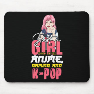 Gamer Girl är bara en flicka som Kärlek animerar s Musmatta