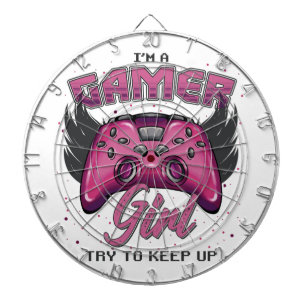 Gamer Girl-design Darttavla