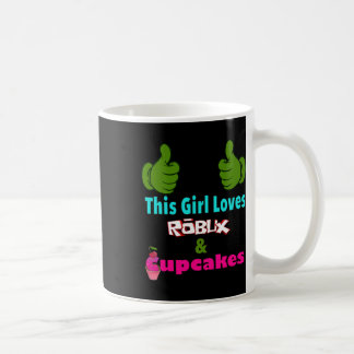 Gamer Girl Design Saying This Girl Loves Robux And Kaffemugg