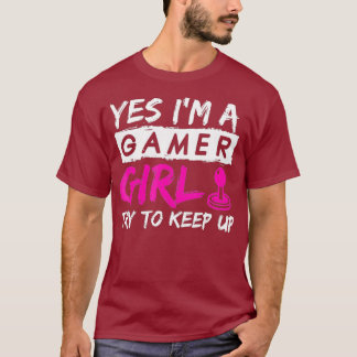Gamer Girl Female-spel T Shirt