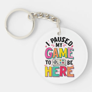 Gamer Girl jag pausade mitt spel för att vara här
