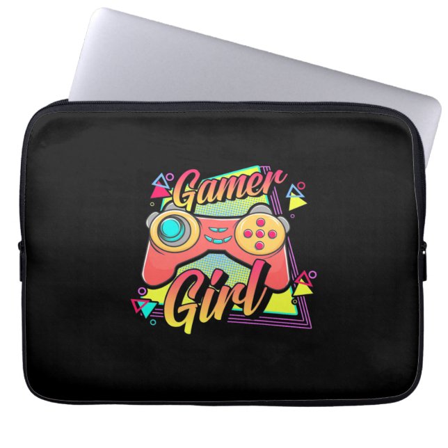 Gamer Girl Laptop Fodral (Framsidan)